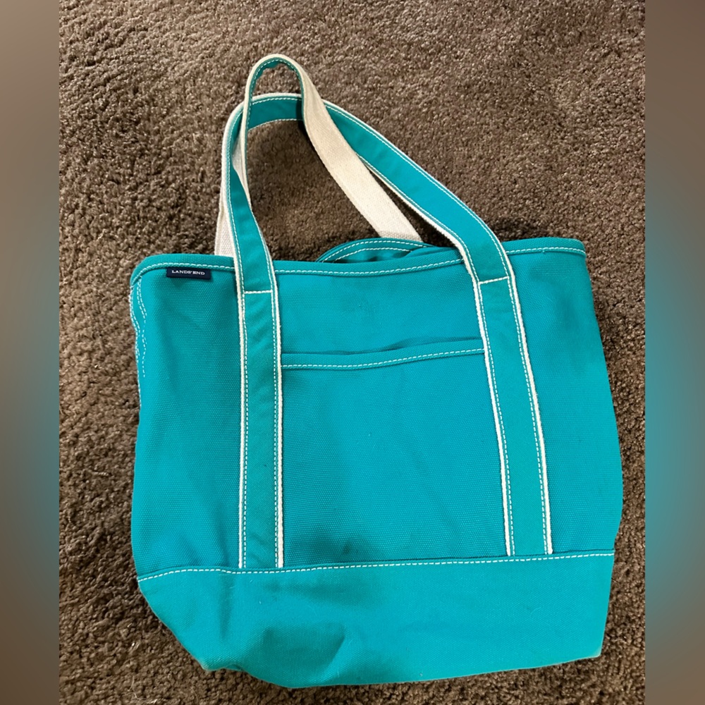 Lands end canvas bag small